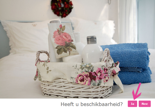 Bed & breakfast reserveringssysteem B&B reserveringssysteem