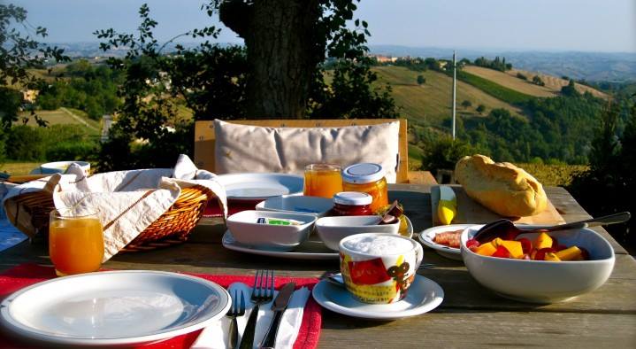 Chambre d'hôtes Terra Mossa B&B petit-déjeuner